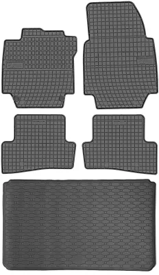 Produktbild von Renault Captur I Crossover von 04.2013-12.2019 SET - Gummifußmatten + Kofferraummatte