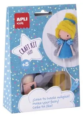 Sada na tvorbu bábiky, APLI Kids "Craft Kit", víla