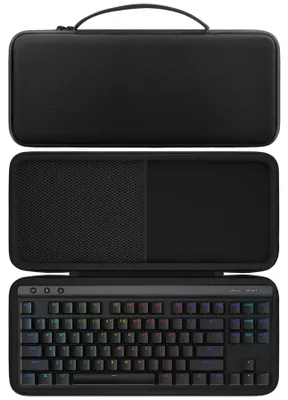 Immagine prodotto di Custodia rigida per tastiere TKL, ideale per tastiere meccaniche da gaming wireless senza tastierino numerico