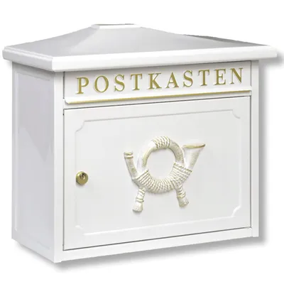 Immagine prodotto di Cassetta per le lettere in acciaio BURG-WŽCHTER Sylt, bianco