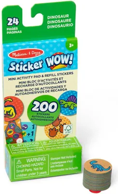Produktbild von Spin Master Melissa & Doug - Sticker WOW! Nachfüllset Dinosaurier