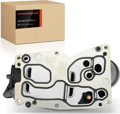 Produktbild von Frankberg 1x Ölkühler+Ölfilter für BMW 3er E90 F30 F80 E93 1er F20 F21 5er F10 F18 F11 X1 E84