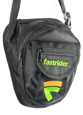 Produktbild von Beintasche Motorrad Wandern Outdoor Hüfttasche Segeltuch Schwarz 27x25x7cm