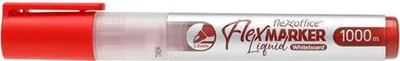 Obrázek produktu pro Popisovač na bílou tabuli "WB016", červená, 2,5 mm, kuželový hrot, FLEXOFFICE OW-1818