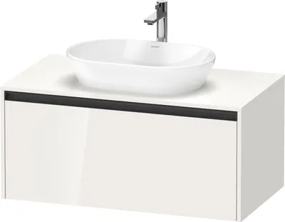 Produktbild von Duravit Ketho.2 Wastafelonderkast 100x55x45,9 cm Hoogglans Wit