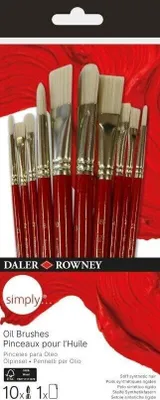 Obrázok produktu pre Daler Rowney Simply Sada štetcov 10 ks