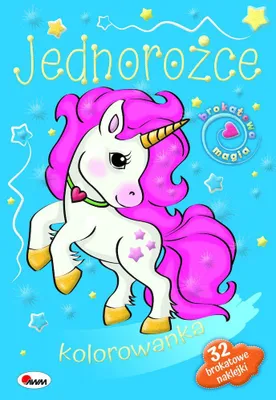 Zdjęcie produktu dla MagicArt, Kolorowanka Jednorożców: Odkryj magię kolorów i twórz niepowtarzalne dzieła!