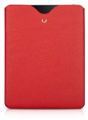 Produktbild von BeyzaCases Retro Slim, Pouch, Rot, Leder