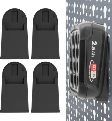 Produktbild von 4x Akkuhalter für Bosch PBA ALL 18V für Küpper Lochwand Halterung Akku Halter Wand