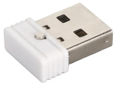 Zdjęcie produktu dla Urządzenie do poruszania myszą – utrzymuje aktywność ekranu, obsługa Plug and Play, zasilanie przez USB, wytrzymała obudowa z tworzywa ABS, do komputera, spotkań i gier, kolor biały