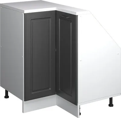 Immagine prodotto di Mobile sottotetto Mobile angolare Vicco Rion Antracite rustico 75.6 x 81.6 cm con 1 porta, Model 58629