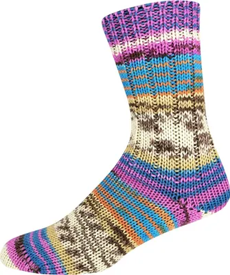 Produktbild von ONline Garne Supersocke 372 Merino Color 6-fach Sockenwolle 150 g/375 m, 3081