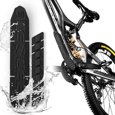 Imagen del producto de Película protectora para cuadros de bicicletas, de silicona, autoadhesiva, para bicicletas de montaña, bicicletas de carretera y bicicletas eléctricas