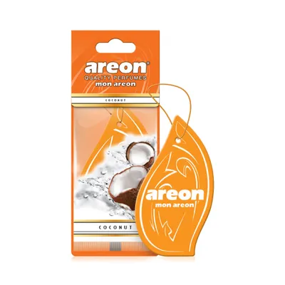Obrázok produktu pre Originálna vôňa Osviežovač vzduchu Areon Tree Vôňa do auta Vôňa parfumu Vôňa kokosu