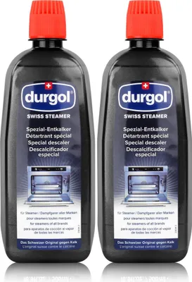 Produktbild von Durgol Swiss Steamer Spezial-Entkalker 500ml - Für Dampfgarer (2er Pack)
