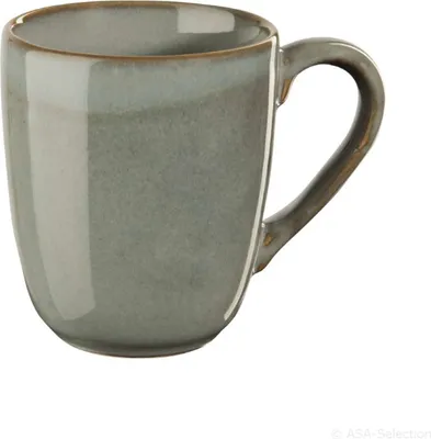 Immagine prodotto di ASA Selection, serie "Saisons Henkelbecher", bicchiere con manico, eucalipto, diametro 8,5 cm, capacità 0,25 litri