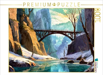 Produktbild von CALVENDO Puzzle Februar | 1000 Teile Lege-Größe 64x48cm Foto-Puzzle für glückliche Stunden