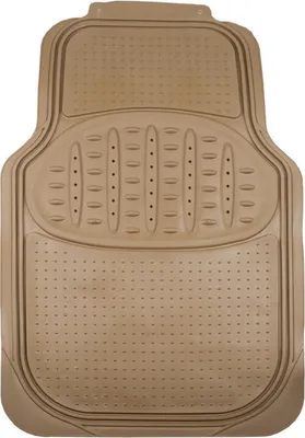 Produktbild von HEYNER® Auto Fußmatten mit Teppich UNIVERSAL beige zuschneidbar 4-teilig Fußmatten Teppich Matten Stoffmatten Textilmatte