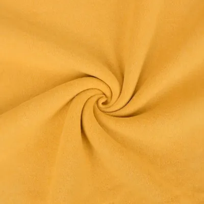 Image de Coupon de tissu polaire 100 % coton Tiny - 2 m - Moutarde | par Craft Loom