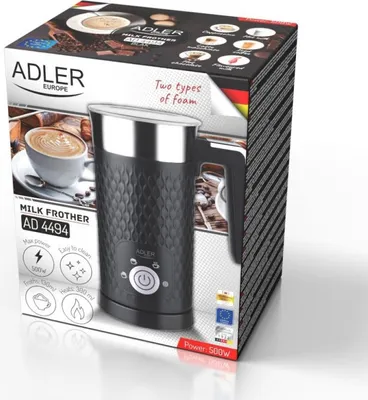 Image de Camry Mousseur à lait Adler AD 4494b noir 4494b