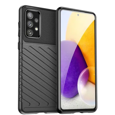 Produktbild von Robuste Thunder Hülle für Samsung Galaxy A23 5G - Langlebiger Schutz in Schwarz KP22066