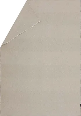 Produktbild von Leichte Baumwolldecke Fischgrät Farbe Rauch 140x200cm von David Fussenegger