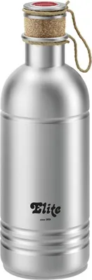 Obrázek produktu pro ELITE Láhev Vintage Silver 600 ml 600 Silver – nostalgický design pro...