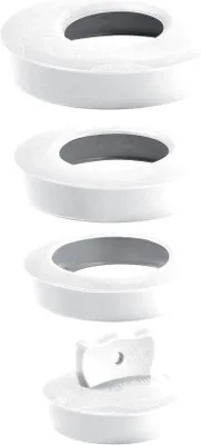 Produktbild von Dichtungsset für Abflussfittinge 36-58 mm - für Waschbecken und Badewanne