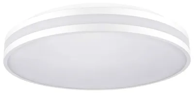 Produktbild von LED Deckenleuchte, Notlichtfunktion, Glas, Weiß, D 30 cm