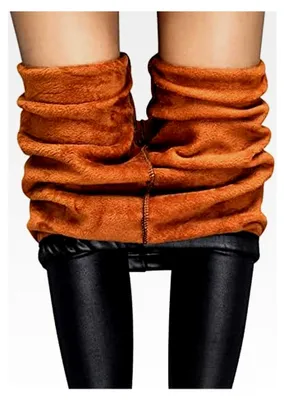 Produktbild von Damen Leggings in Lederoptik, Stretch Kunstlederhose, Skinny Kunstleder Leggings, Hohe Taille, Bleistift-Hose, Freizeithose, Treggings, Thermoleggings