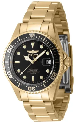 Obrázek produktu pro Invicta Pro Diver 8936OB Pánské Hodinky - Quartz Hnutí - Nerezová Ocel s Černým Ciferníkem - 38 mm