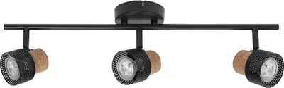 Produktbild von LEDVANCE LED-Deckenleuchte, 4058075828728, 3 x GU10, 10,2W, 690lm, 2700K, schwarz