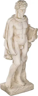 Produktbild von Wetterfeste Riesige 9kg Statue 85cm SYL-A14013 Apollo Gartenfigur Dekofigur