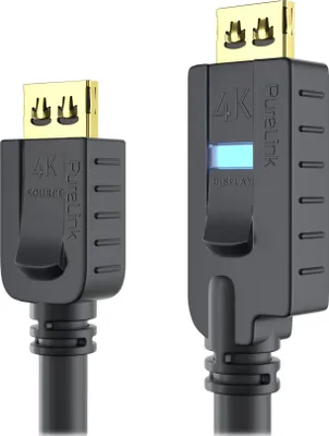 Produktbild von PureLink PI2010-200, 20 m, HDMI Typ A (Standard), HDMI Typ A (Standard), 4096 x 2160 Pixel, 18 Gbit/s, Schwarz