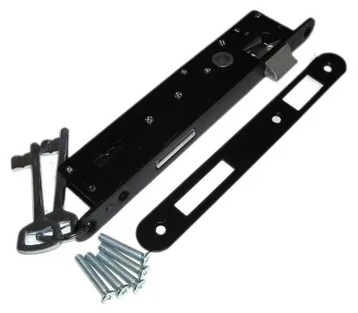 Produktbild von JANIA Einsteckschloss schmal 90/22 mm für Schlüssel
