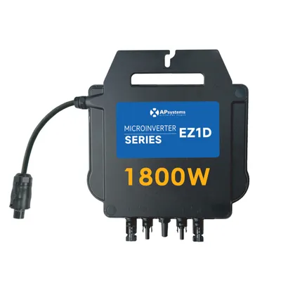 Produktbild von APsystems® Mikrowechselrichter EZID 1800W integriete WLAN & Bluetooth für Balkonkraftwerk, 0% MwSt