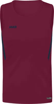 Produktbild von Jako Challenge Tanktop Kinder - Maroon / Marine