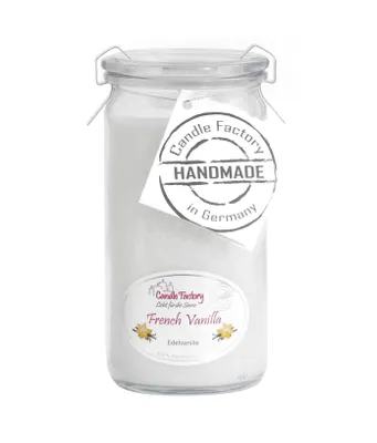 Produktbild von Candle Factory Mini Jumbo, Rund, Natürlich/Natur, Vanille, 70 h, 1 Stück(e)