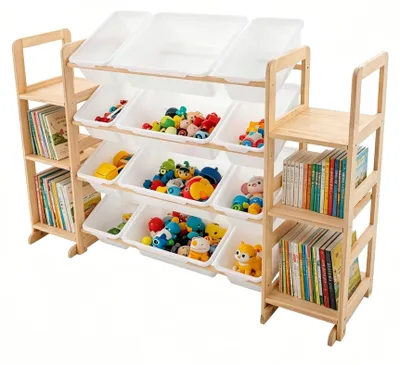Obrázok produktu pre Organizér na detské hračky s priehradkami na uskladnenie