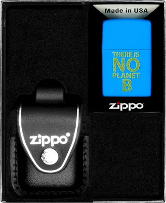 Produktbild von Feuerzeug-Set ZIPPO NO PLANER B Geschenk No3