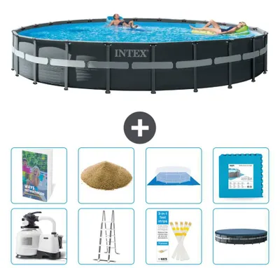 Produktbild von Ultra XTR Pool Rund - 732x132 cm - 9-teilig  S557