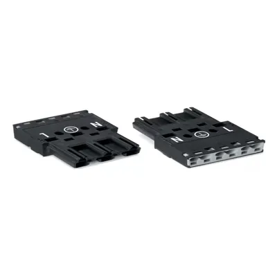 Produktbild von WAGO Stecker;3-polig;Kod. A;schwarz 770-213