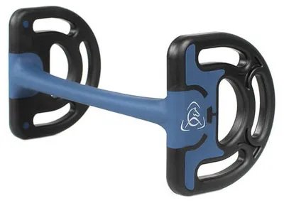 Produktbild von Acavallo Stangengebiss Sensitive Bit Black/ Blue 13,5 cm