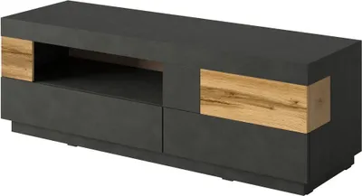 Immagine prodotto di Mobile TV 160cm collezione KILES. Color grigio antracite e rovere. Stile design