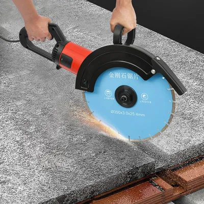 Productafbeelding van Elektrische Wandgroefzaag - Wandfrees - Muurzaag - Sleufzaag - Schuurzaag - 3500W Motor