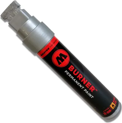 Produktbild von Molotow Marker BURNER Permanent Paint 640PP Alcohol, 20mm, burnerchrom