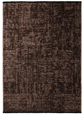 Imagen del producto de Ayyildiz Alfombra kilim de chenilla Marrón 120x170 cm de algodón lavable, estilo bohemio, vintage, pelo corto, suave, antideslizante, jaspeada