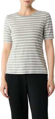 Produktbild von COMMA Ringel-Shirt aus Viskosemix mit dezentem Glitzergarn