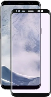 Produktbild von 1x 9H Hartglas für Samsung Galaxy S8 Plus FULL CURVED Schutzglas Schutzfolie SW KLAR Panzerglas Panzerfolie Displayglas Tempered Glasfolie Sicherheitsglas Echtglas