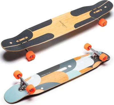 Obrázok produktu pre Nabitý MATA HARI 44,5" LONGBOARD COMPLETE - Orangatang Fat Free 65mm Wheels (Orange)